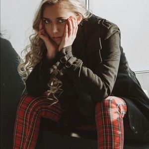 Ralph Lauren plaid jeans